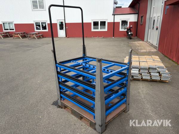 Förvaringsfack med ihopvikbara sidor