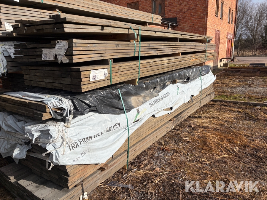 Royal Linolatrall Furu Grå 28x145mm Rillad på ovansidan ca 840m