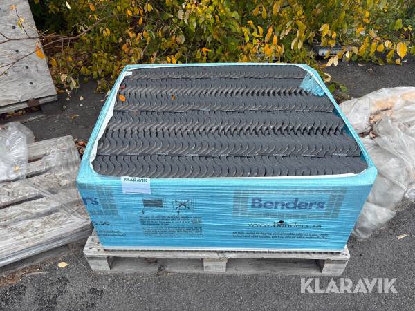 Takpannor Benders Palema Candor Mörkgrå 120st