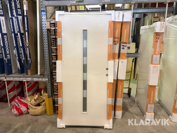 Ytterdörr Swedoor Clever-line basic p1700 klart glas