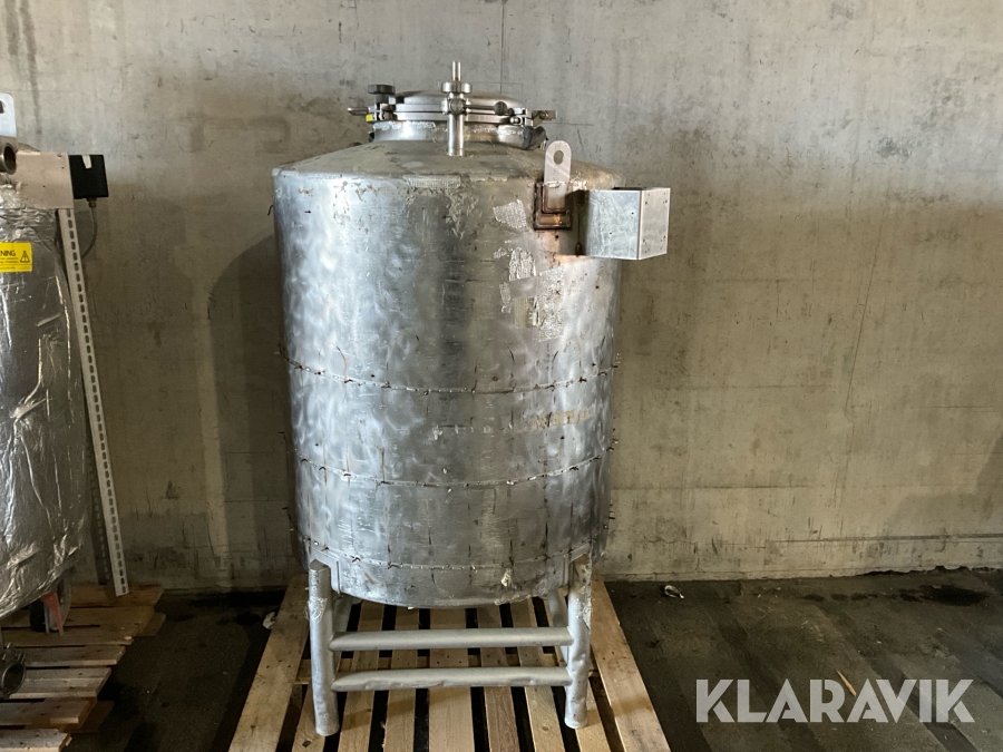Rostfri tank Hammerum 750Liter