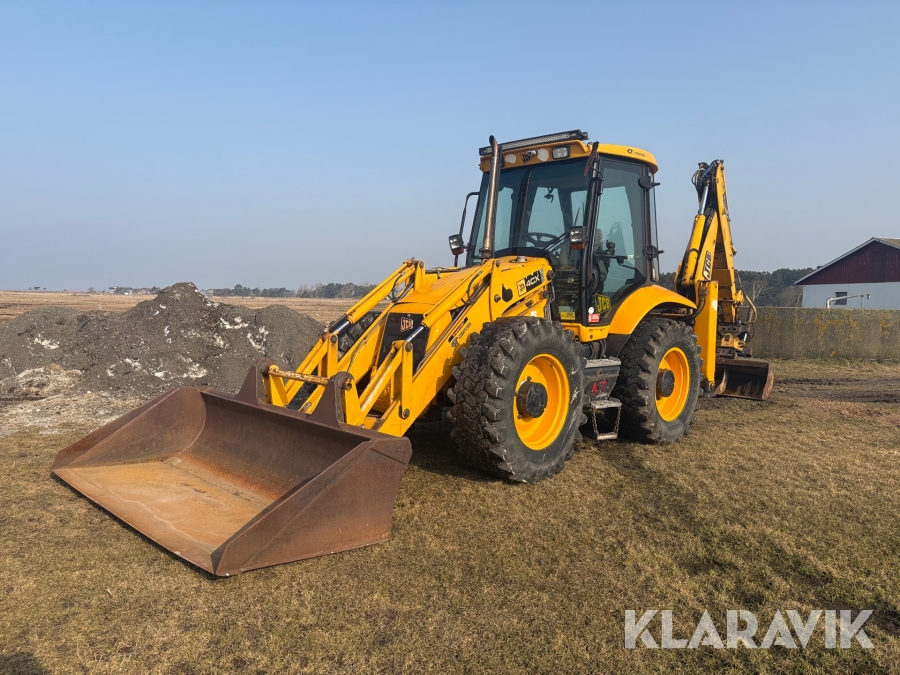 Grävlastare JCB 4CX med 3 st redskap