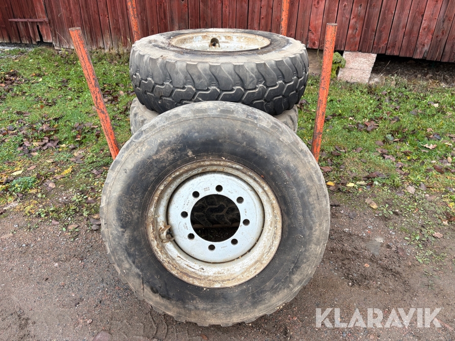 Hjul till lastmaskin Volvo L30 Dunlop 335/80R20 -4st
