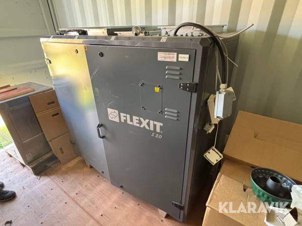 Ventilationssystem Flexit S20 med div trummor
