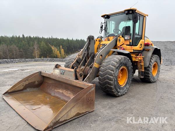 Hjullastare Volvo BM L60H inkl planerskopa