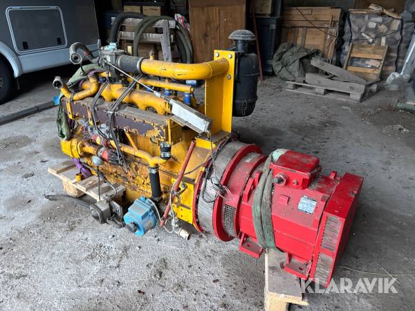 Gasdrivet elverk BBC 45kva
