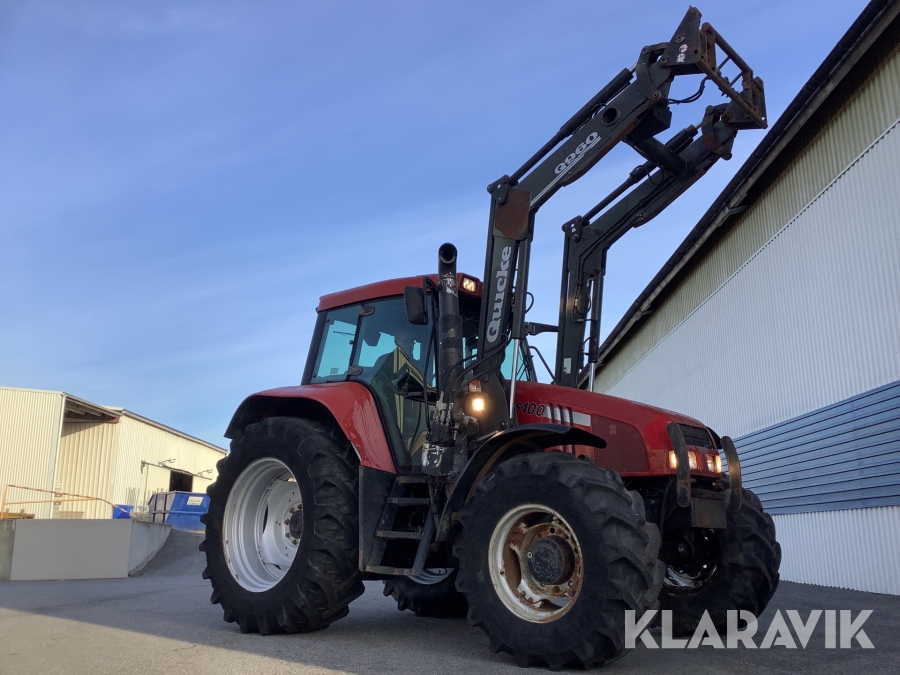 Traktor Case IH CS100 med frontlastare