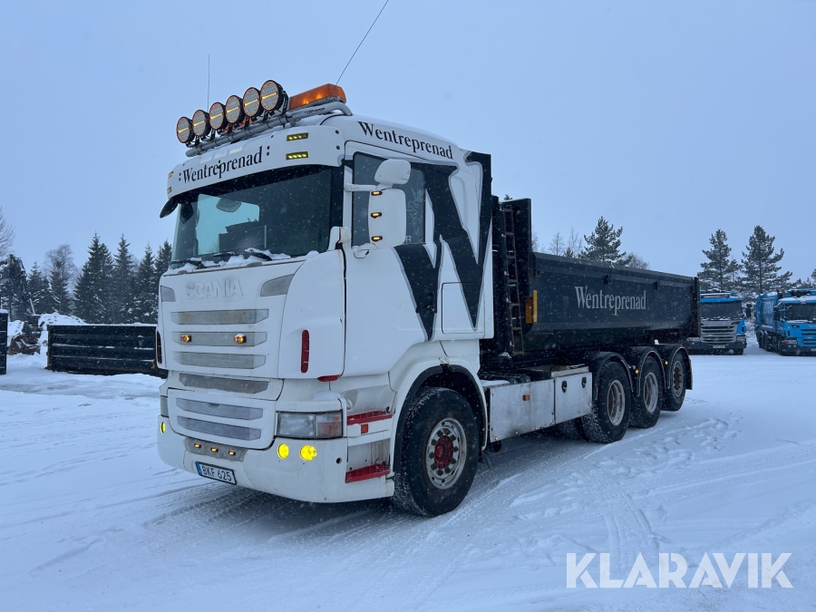 Tridemväxlare Scania R480LB 8X4