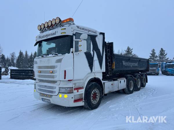 Tridemväxlare Scania R480LB 8X4