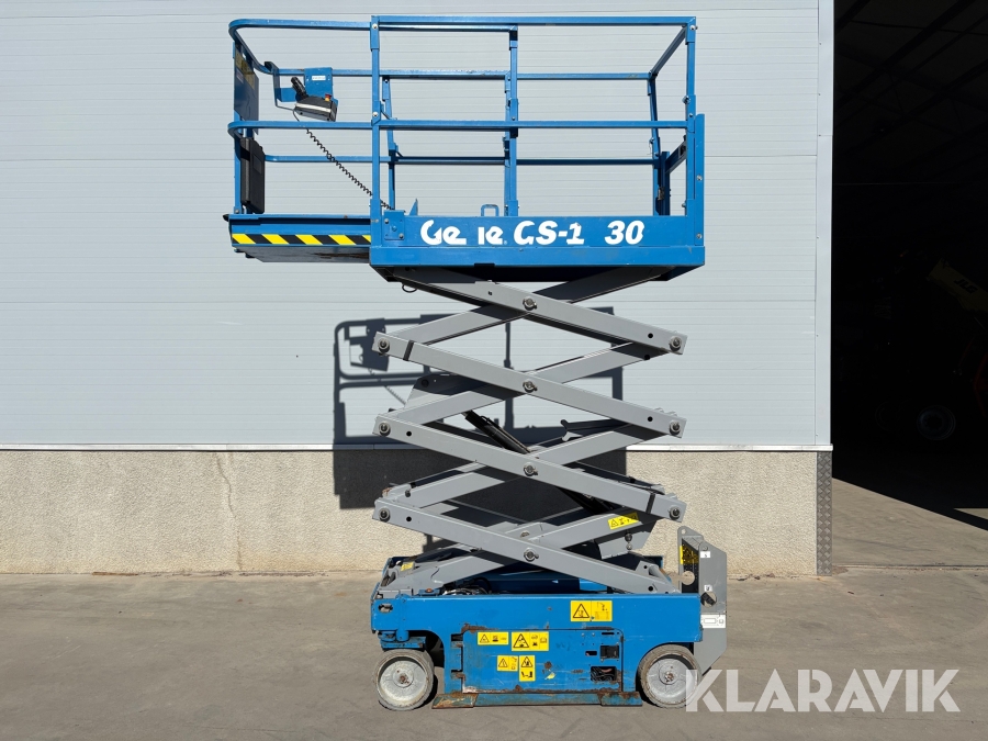 Saxlift Genie GS-1930 nya batterier