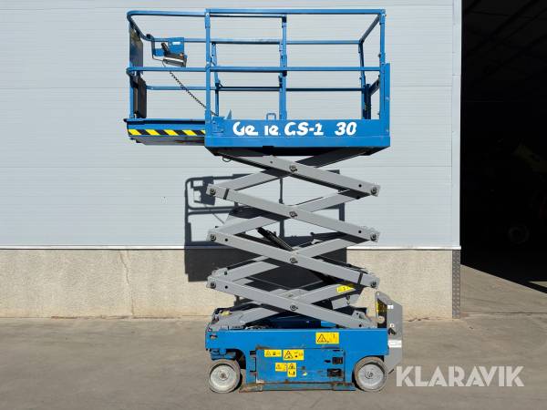 Saxlift Genie GS-1930 nya batterier