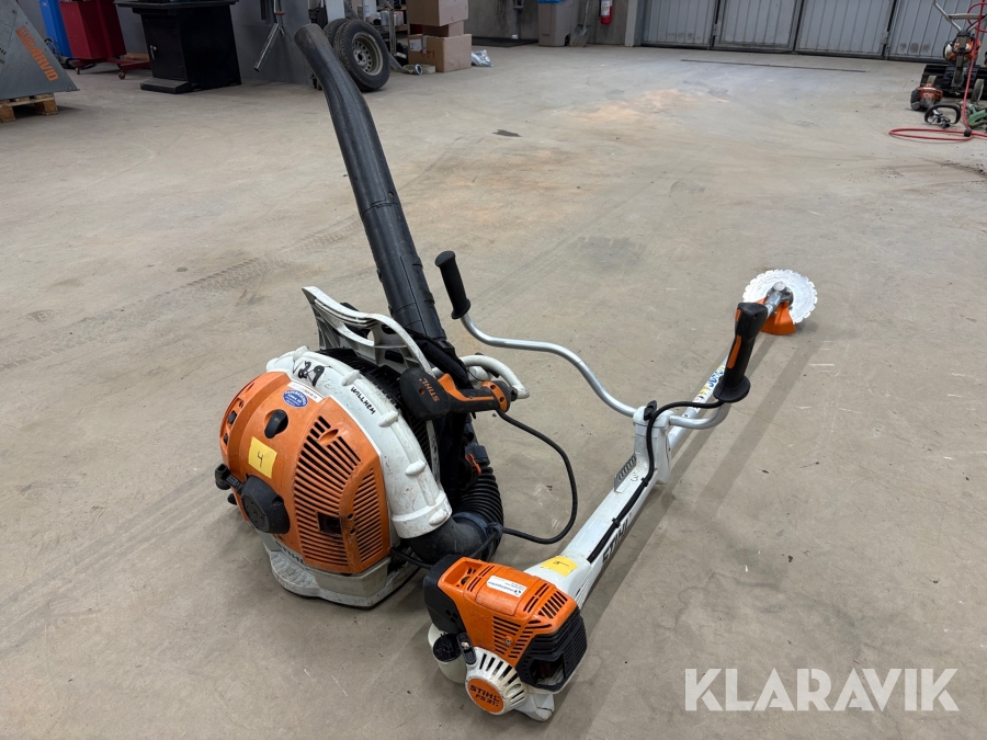Trädgårdsmaskiner Stihl Lövblås och Trimmer