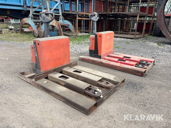 Elektrisk Pallyftare BT LWE 180 2 st