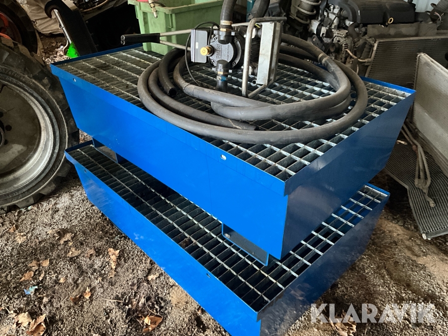 Fatpall / oljetråg uppsamlingskärl 2st