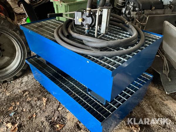 Fatpall / oljetråg uppsamlingskärl 2st