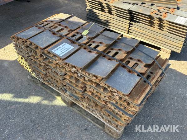 Bandplattor 600mm komplett uppsättning Develon