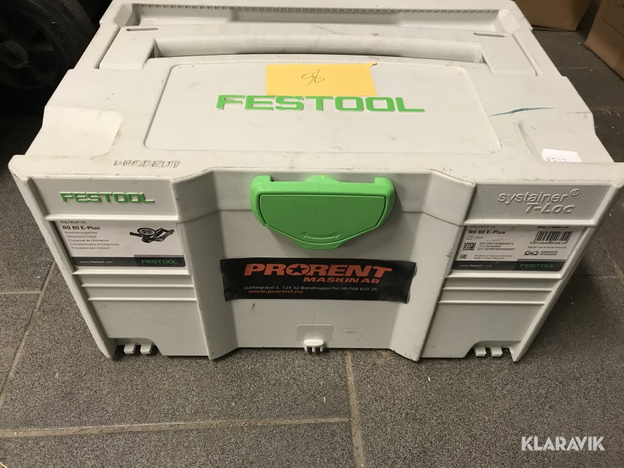 Renoveringsfräs Festool RG 80-E plus