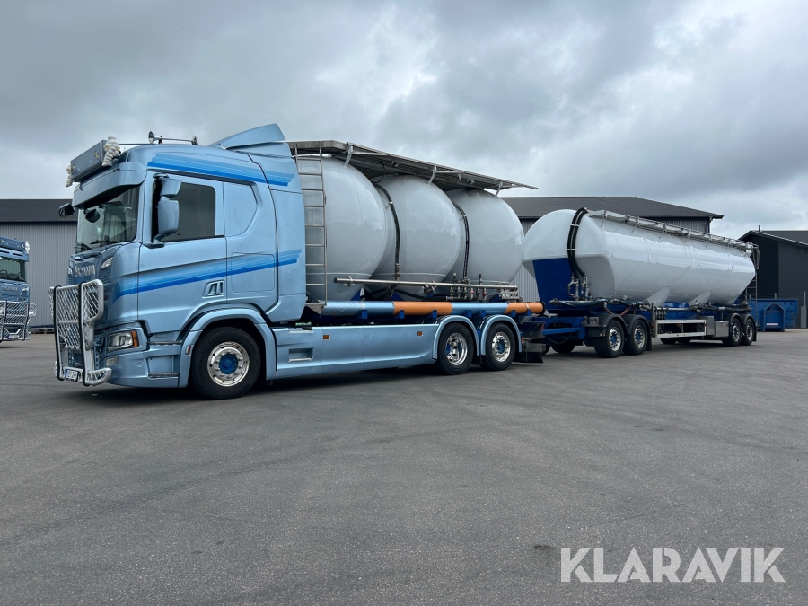 Bulkbil ekipage Scania R500