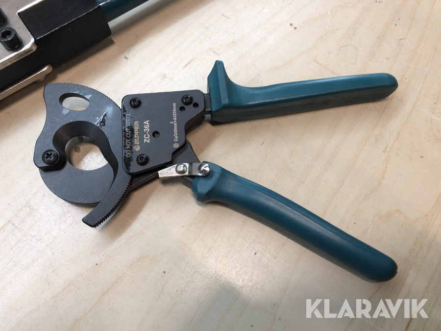 Kabelskotång och kabelsax Zupper