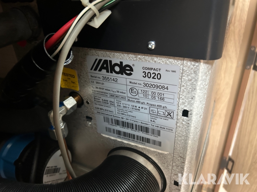 Husvagn Kabe Classic 780 DGDL KS