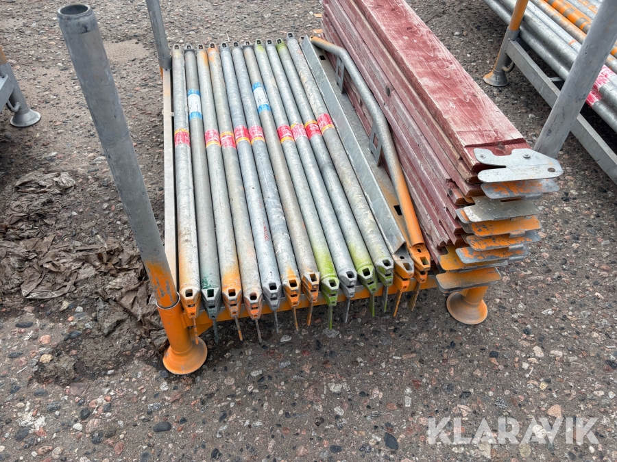 Parti med Byggställning Altrad