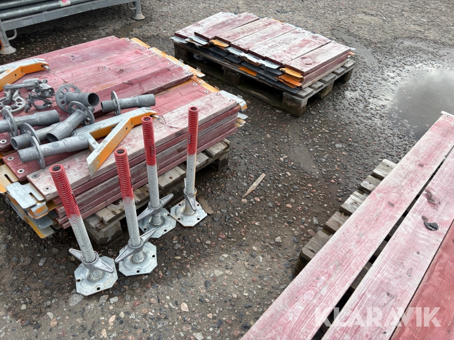 Parti med Byggställning Altrad
