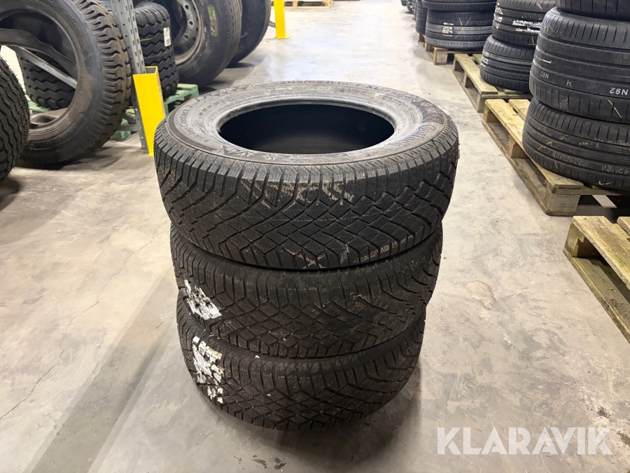 Vinterdäck Continental 205/65R15 3 st
