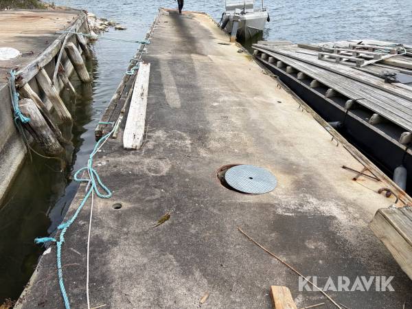 Betongbrygga Pontona 24x3,3m