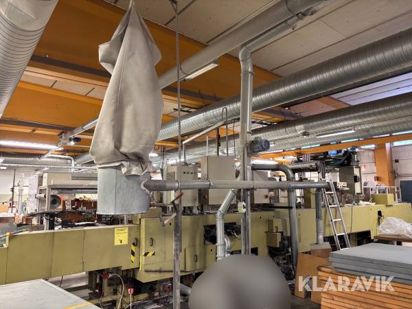 Utsugsfläkt i isoleringslåda ASEA IEC 34 med uppsamlingssäck