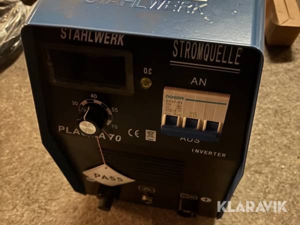 Plasmaskärare Stahlwerk Plasma 70 70 A