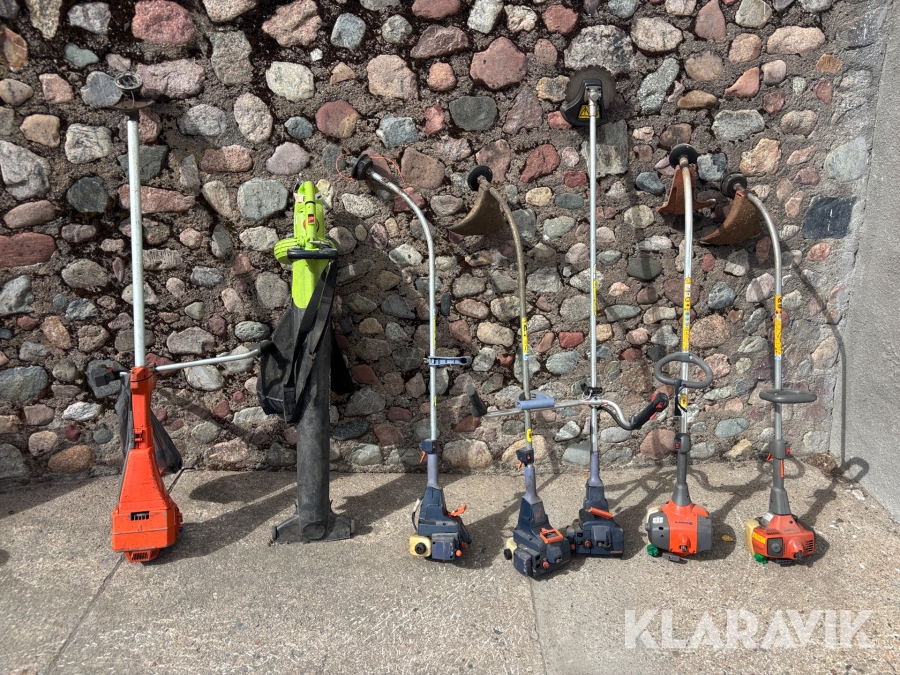 Parti grästrimmer/lövblås