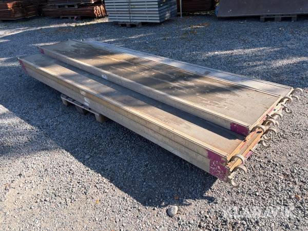 Plattformar CWO 0,6 x 3,5 m Passande plus 8 ställning 7 st