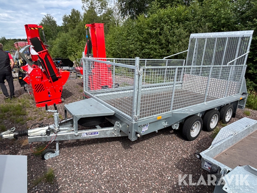 Maskintrailer Ifor Williams GX126-3
