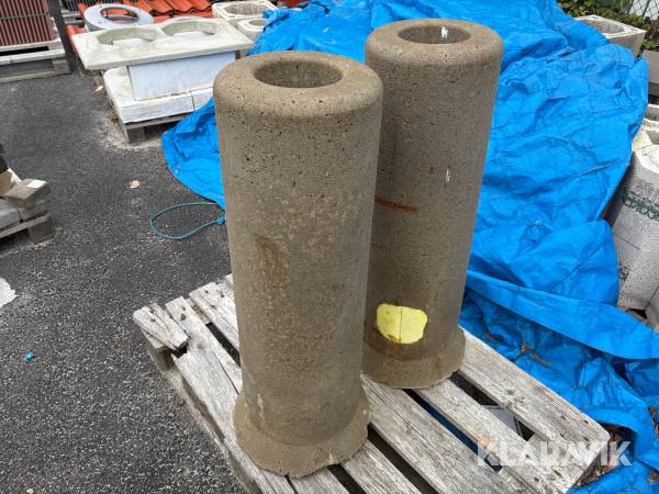 Fundament till lyktstolpe 2st
