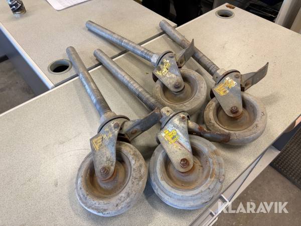 Ställningshjul 4 st