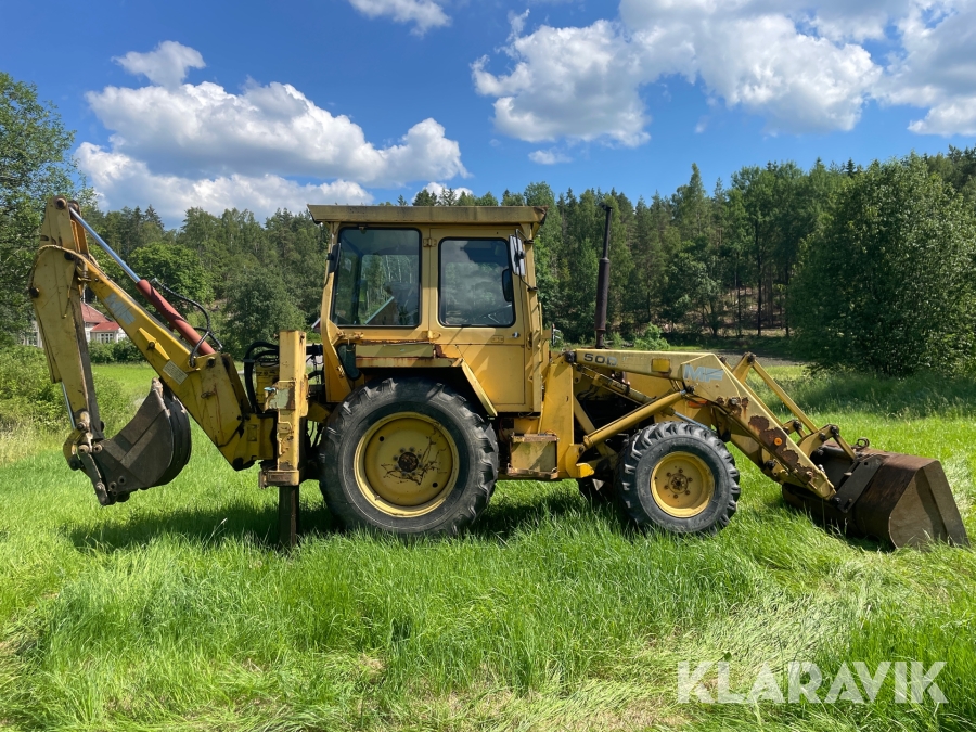 Traktorgrävare Massey Ferguson 50 D