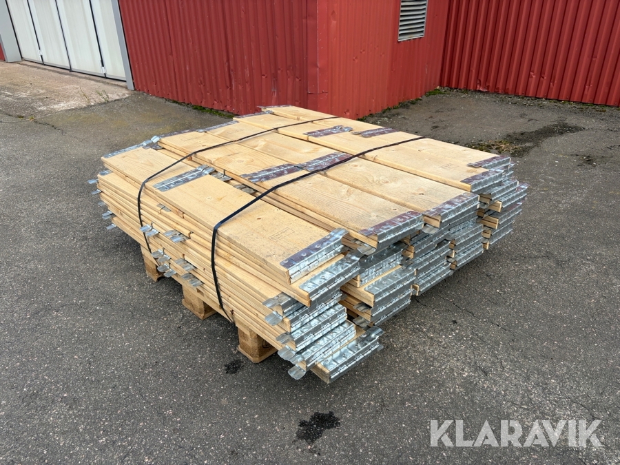 Pallkragar halvpall 39st
