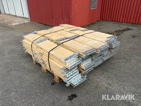 Pallkragar halvpall 39st