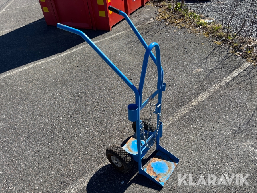 Transportkärra för gasflaskor