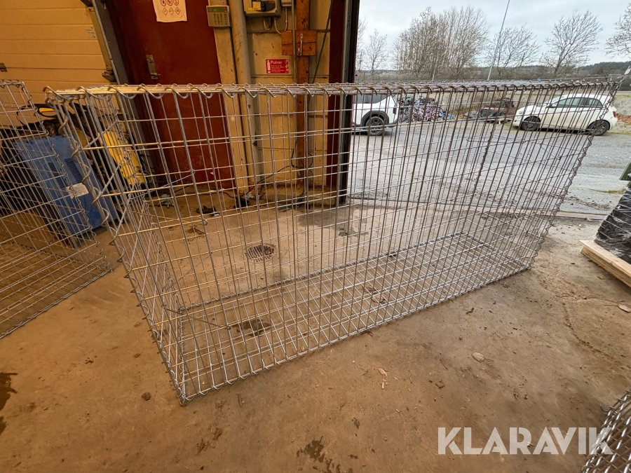Gabioner i galvaniserad stål 20st
