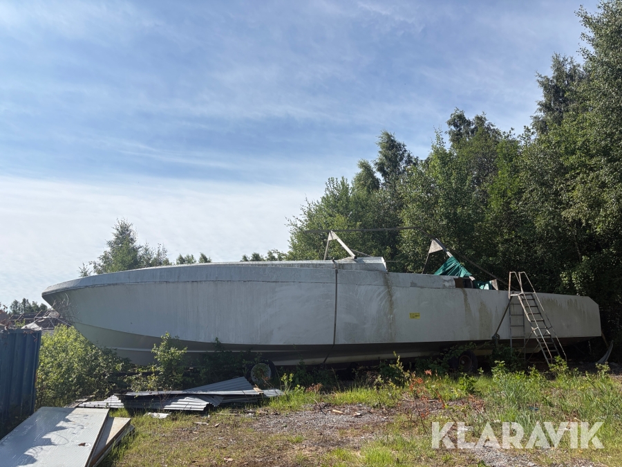 Motorbåtsskrov / båtskrov 60 fot