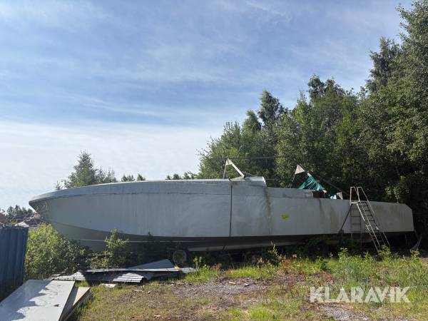 Motorbåtsskrov / båtskrov 60 fot