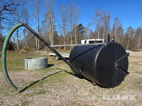 Vattentank med fäste Stora BM