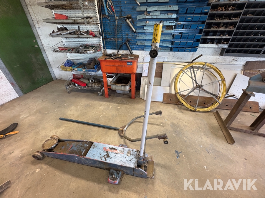 Garagedomkraft och hjulkärra Dura Pro