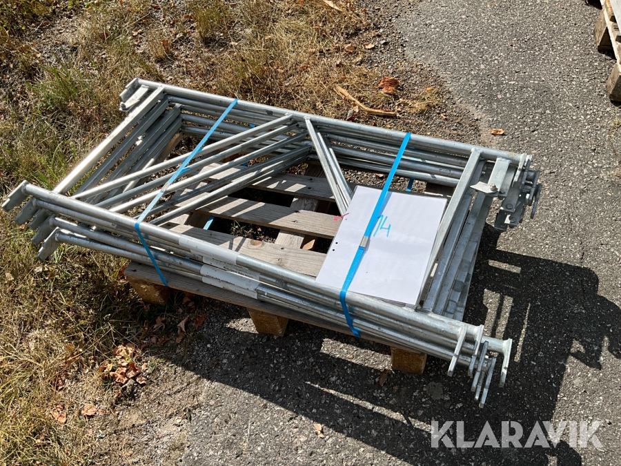 Skyddsräcke 6st Unihak 1,2meter 
