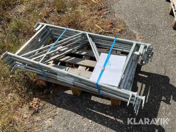 Skyddsräcke 6st Unihak 1,2meter 