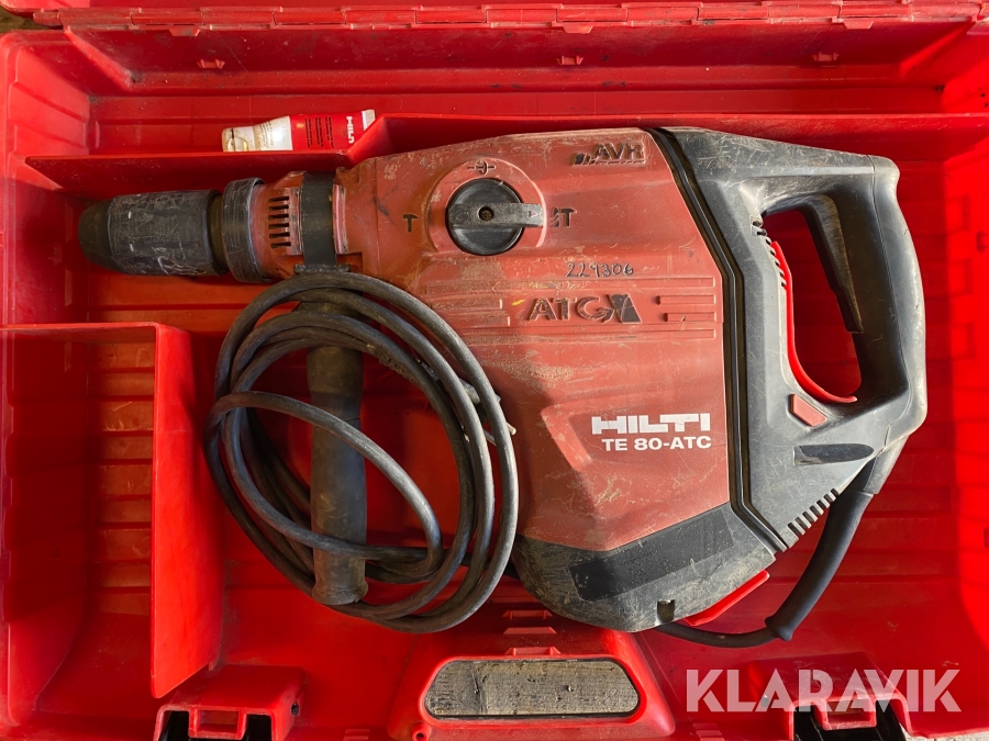 Kombihammare Hilti TE80-ATC/AVR, Ängelholm, Klaravik auktio