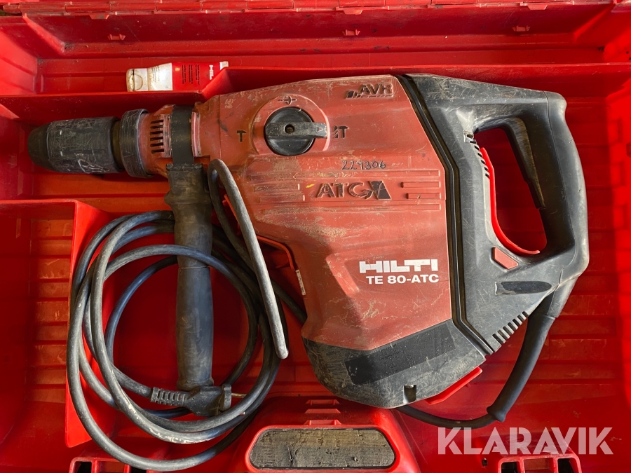 Kombihammare Hilti TE80-ATC/AVR, Ängelholm, Klaravik auktio