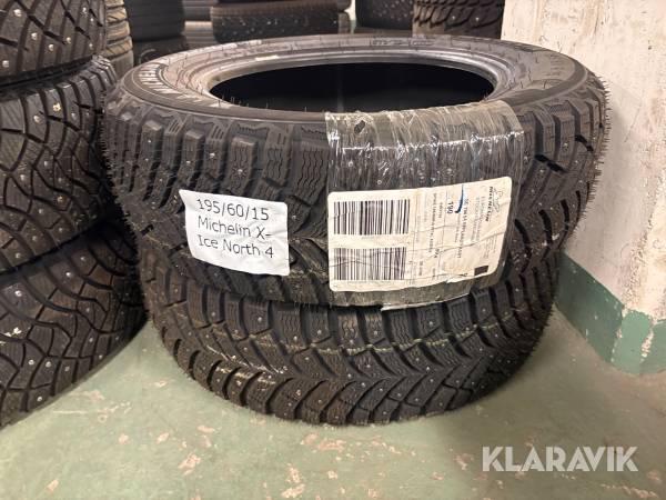 Vinterdäck Michelin X-Ice North 4 195/60R15 2st