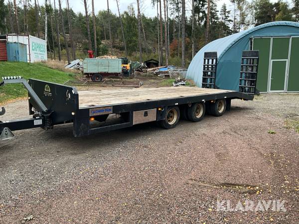 Maskintrailer Chieftain 27000kg